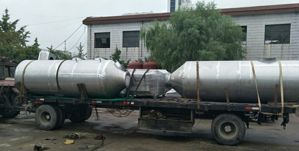 東鼎鋁業擠壓及木紋生產線脫硝廢氣處理設備發貨